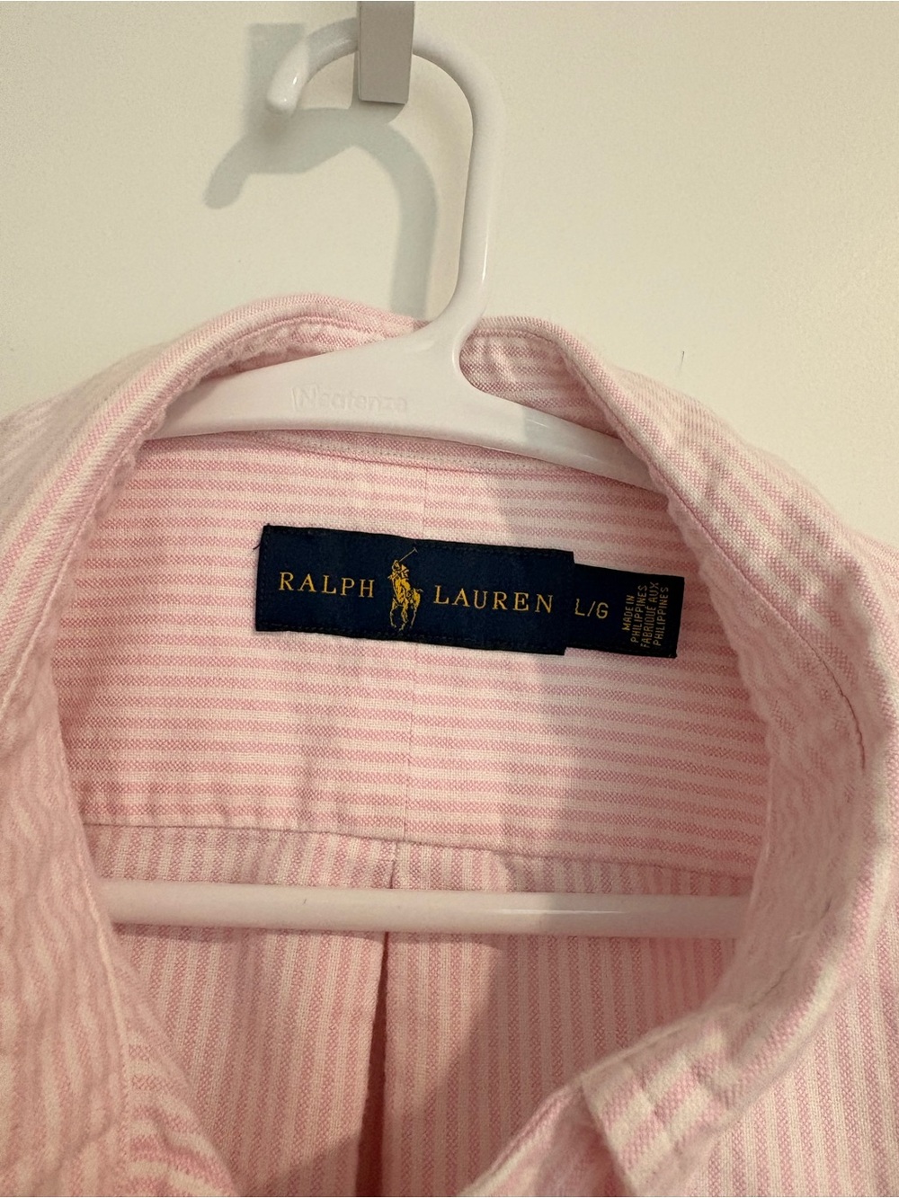 Ralph Lauren Light Pink Striped Oxford Button-Down Shirt - Men - Picture 2 of 5